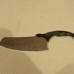 +Swiss Sword Professional Series Chopping Knife Stainless Steel Plastic Handle